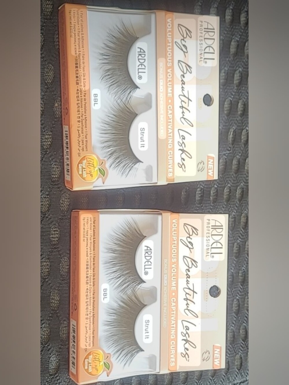 2x Bundle Ardell BBL Big Beautiful Lashes in the style "Strut It"